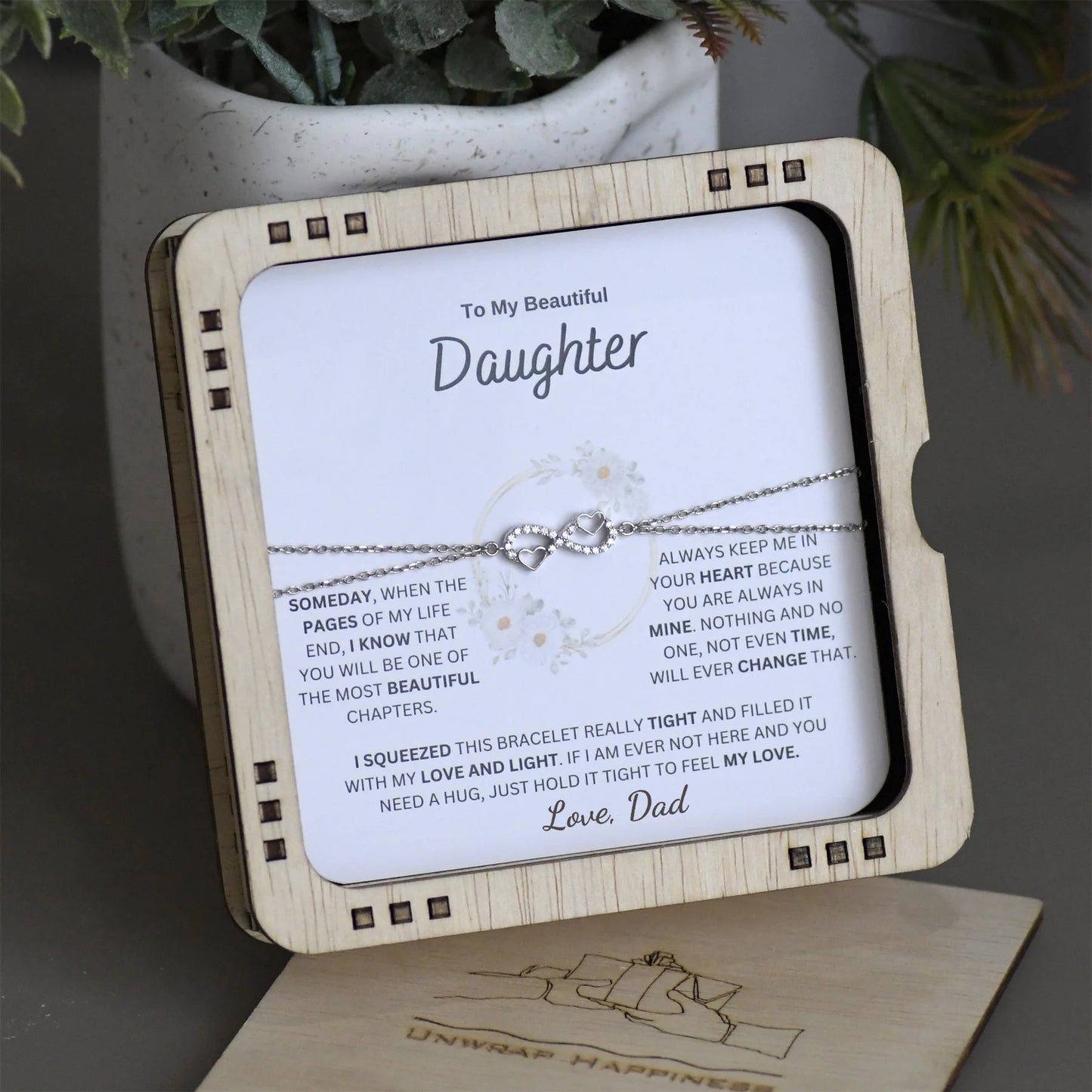 My Beautiful Daughter " Always Keep Me in Your Heart " Love Dad
