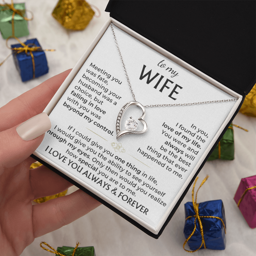 To My Wife – Love of My Life Necklace