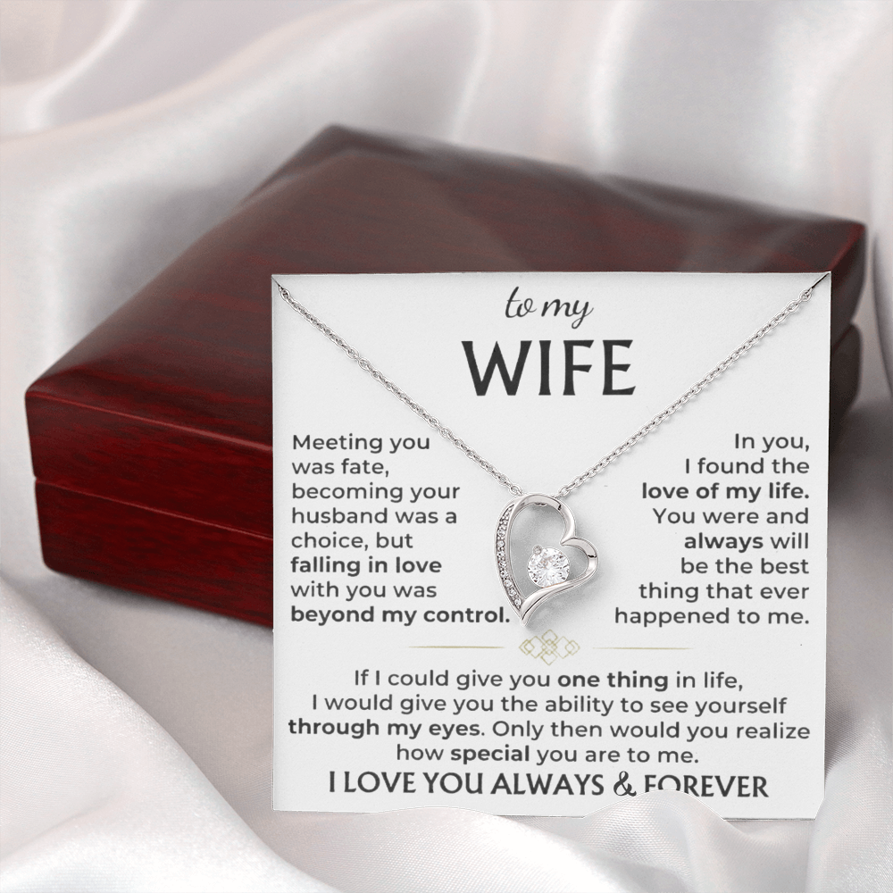 To My Wife – Love of My Life Necklace